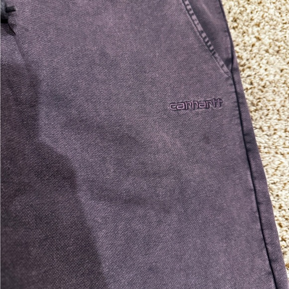 NWOT Carhartt WIP Mosby Script Sweat Pants - Picture 5 of 11
